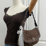 Coach Brown Chelsea Shoulder Bag