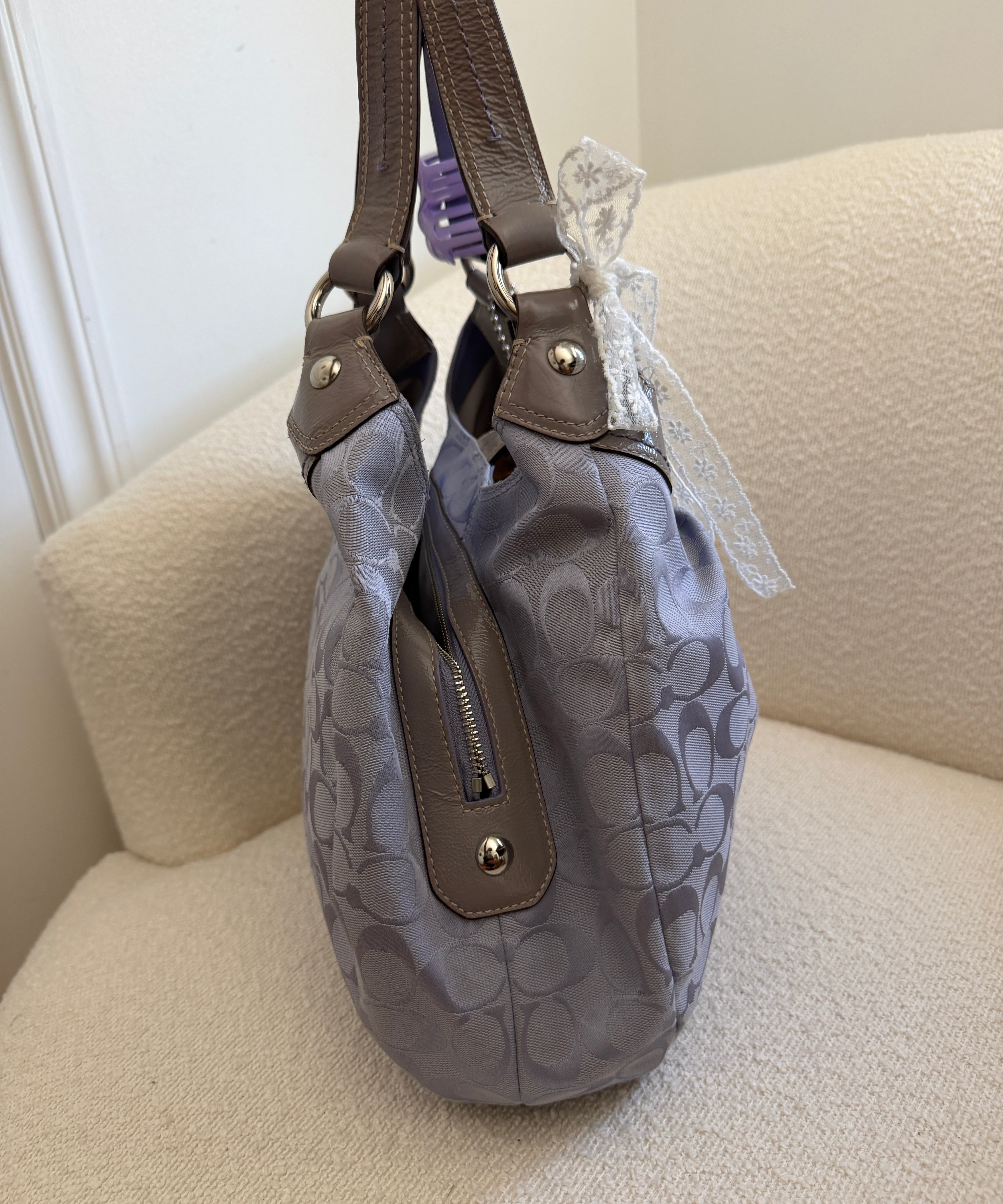 Rare Coach Periwinkle Soho Lynn Bag
