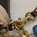 Coach Multicolor Scarf Print Shoulder Bag