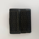 Coach Black Soho Signature Wallet