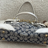 Coach Denim Hamptons Carry-All Bag