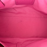 Coach Scribble Magenta Floral Tote Bag
