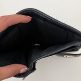 Coach Black Turnlock Wallet/Mini Agenda