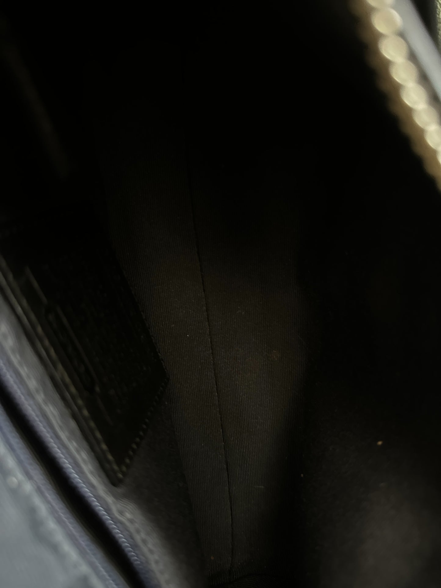 Coach Black Demi Baguette