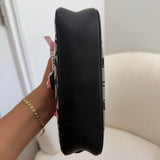 Coach Grey Canvas Demi Hamptons Buckle Bag