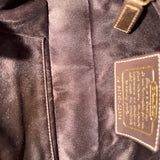 Coach Brown Stripe Monogram Mini Carly Bag