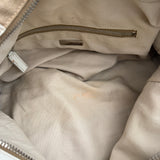 Beige Archive Miu Miu Black Studded Flower Shoulder Bag