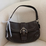 Coach Brown Leather Large Soho Bag