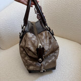 Brown Coach Signature Ashley Bag