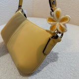 NWT Coach Butter Yellow Pochette Bag