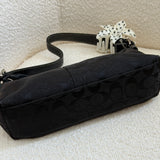Coach Black Signature East West Baguette Set