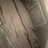 Coach Grey Monogram Shoulder Bag