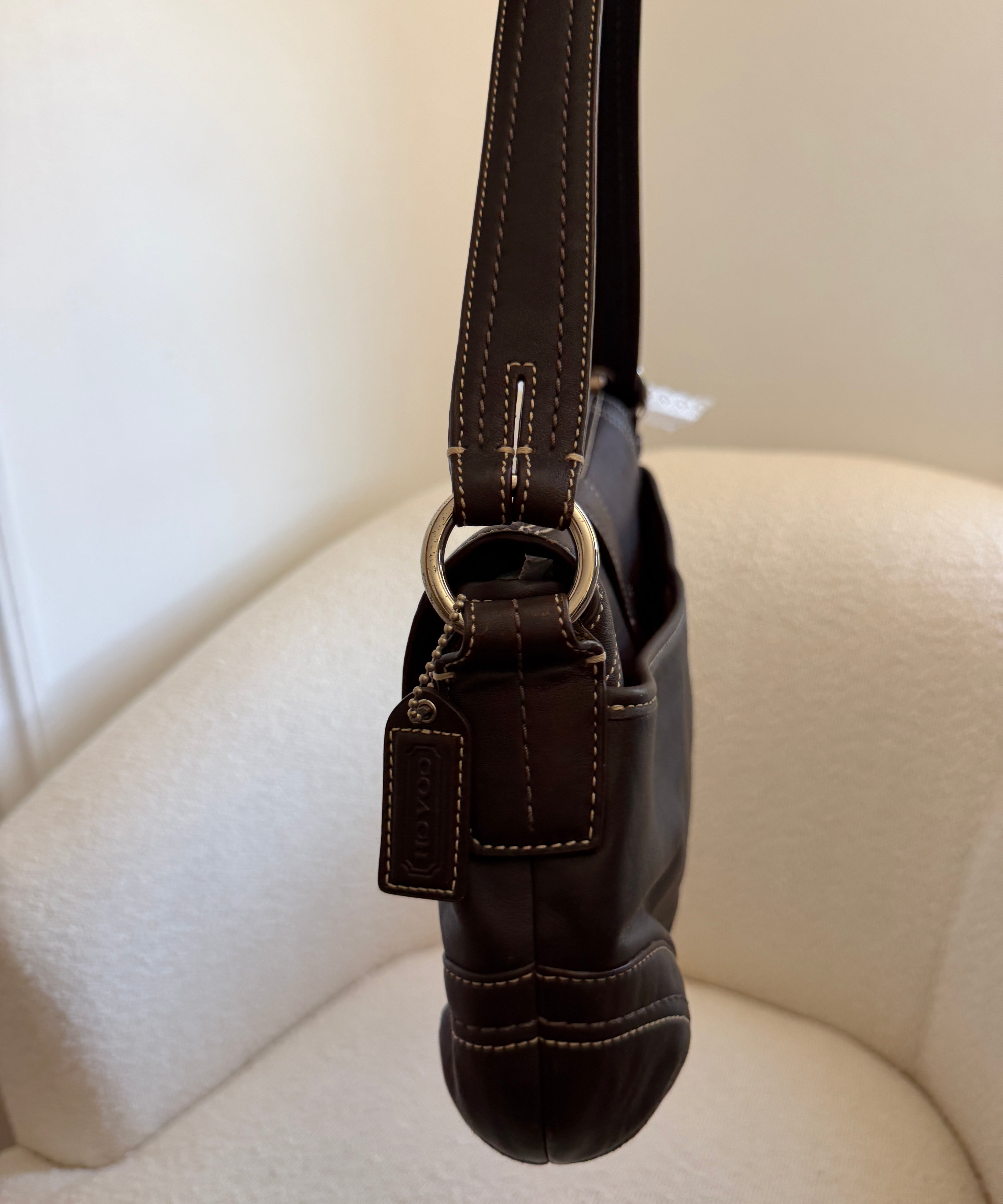 Coach Brown Leather Large Soho Bag