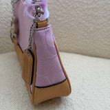 Coach Lilac Signature Demi Hamptons Bag
