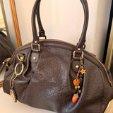 Brown Guccissima Sukey Boston Tote Bag