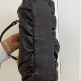 Brown Leather Gucci Mini D-Ring Shoulder Bag