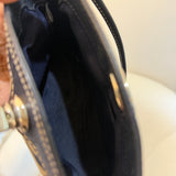 Navy Coach Signature Mini Bag