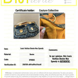 Louis Vuitton Denim Neo Speedy Monogram Handbag