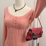 Pink Gucci Horsebit Chain Bag