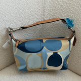 Coach Multicolor Blue Optic Pochette