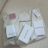 Pink Balenciaga MotoCross City Bag