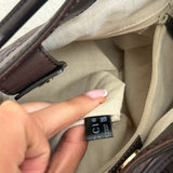 Brown Gucci Guccissima Sukey Tote Bag