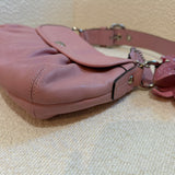 Coach Pink Mini Pleated Soho Bag
