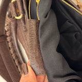 Balenciaga Brown Classic City Mini Leather Gold Hardware Bag