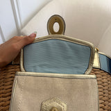 Coach Summer Legacy Bucket Woven Tote Bag