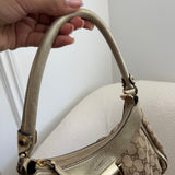 Gold Gucci Mini D-Ring Shoulder Bag