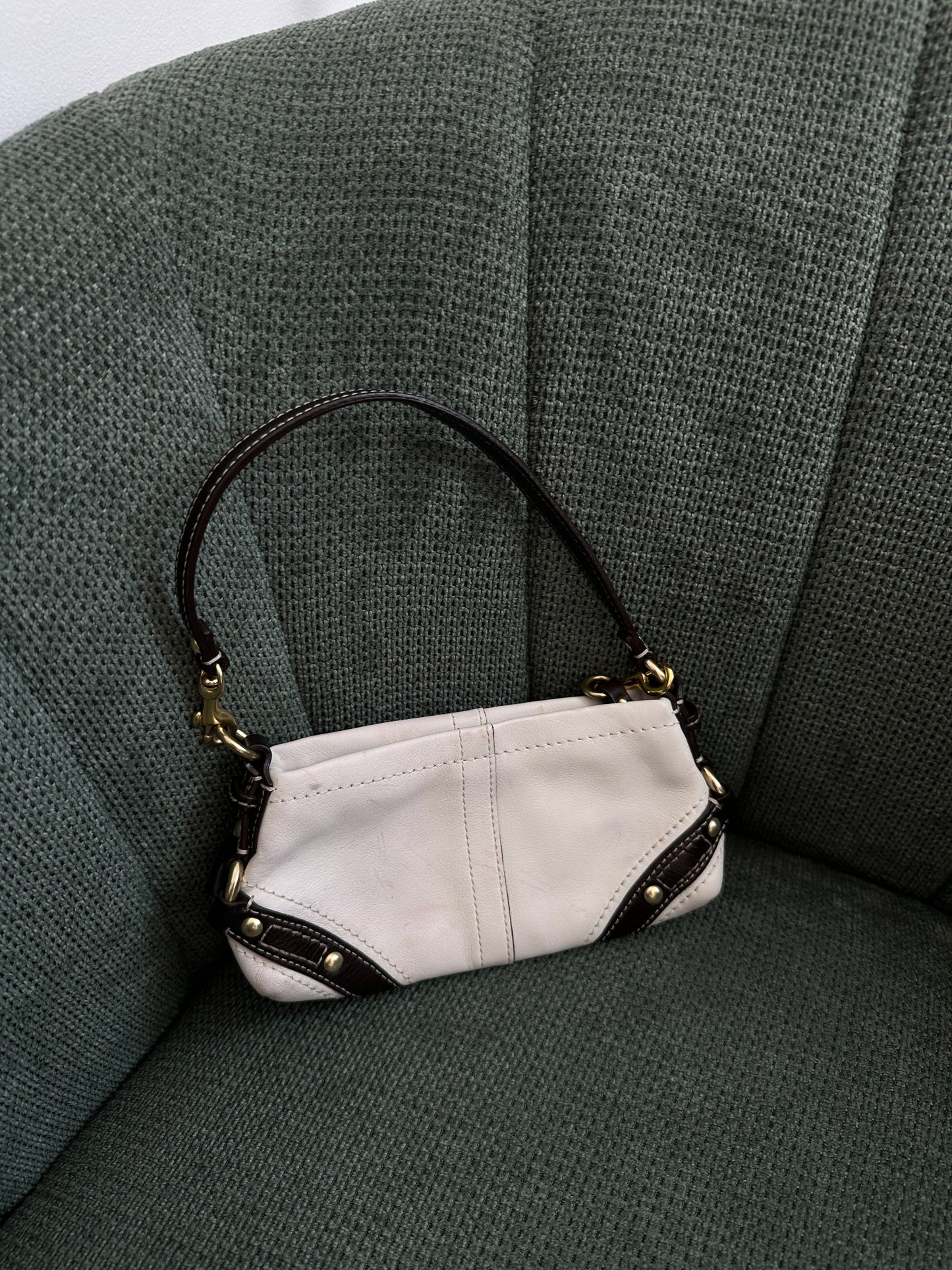 White Mini Carly Bag