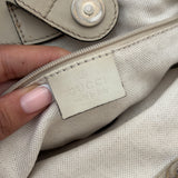 Beige Gucci GG Sukey Tote Bag