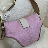 Rare Pink Canvas Mini Soho Bag