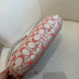 Rare Coach Polka Dot Braided Shoulder Bag