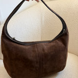 Coach Brown Suede Ergo Hobo Bag