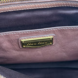 Miu Miu Mauve Pink Vitello Shine Leather Tote Bag