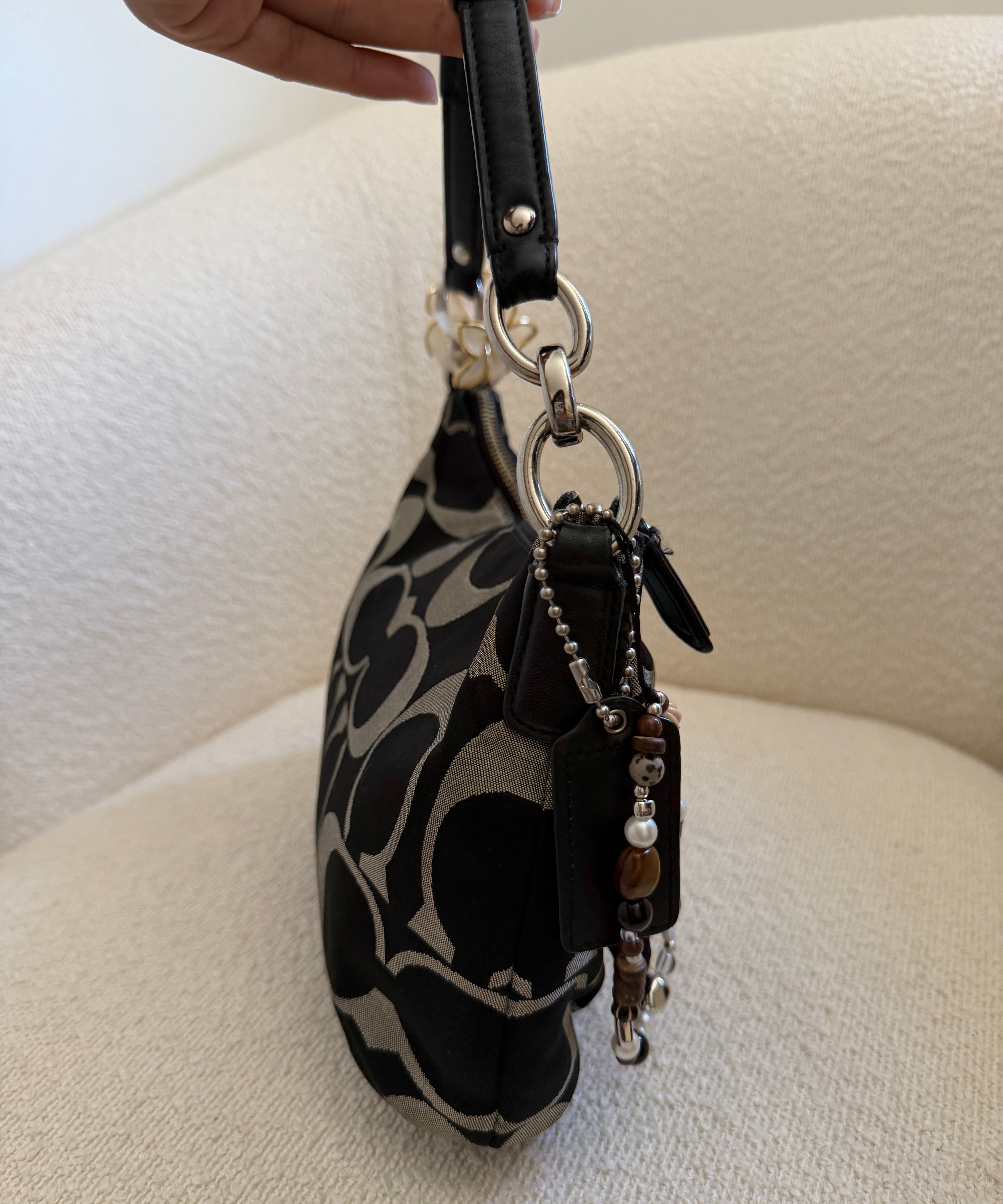 Coach Black Kristen Shoulder Bag