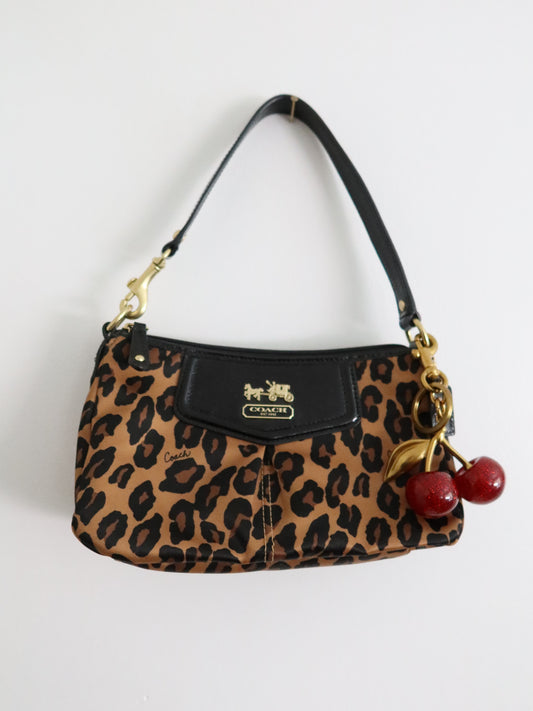 Coach Leopard Print Madison Mini Bag