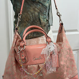 Baby Pink Signature Ashley Bag