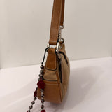 Coach Tan Brown Demi Hamptons Buckle Bag