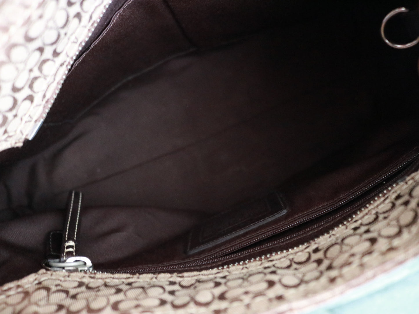 Coach Brown Monogram Soho Tote Bag