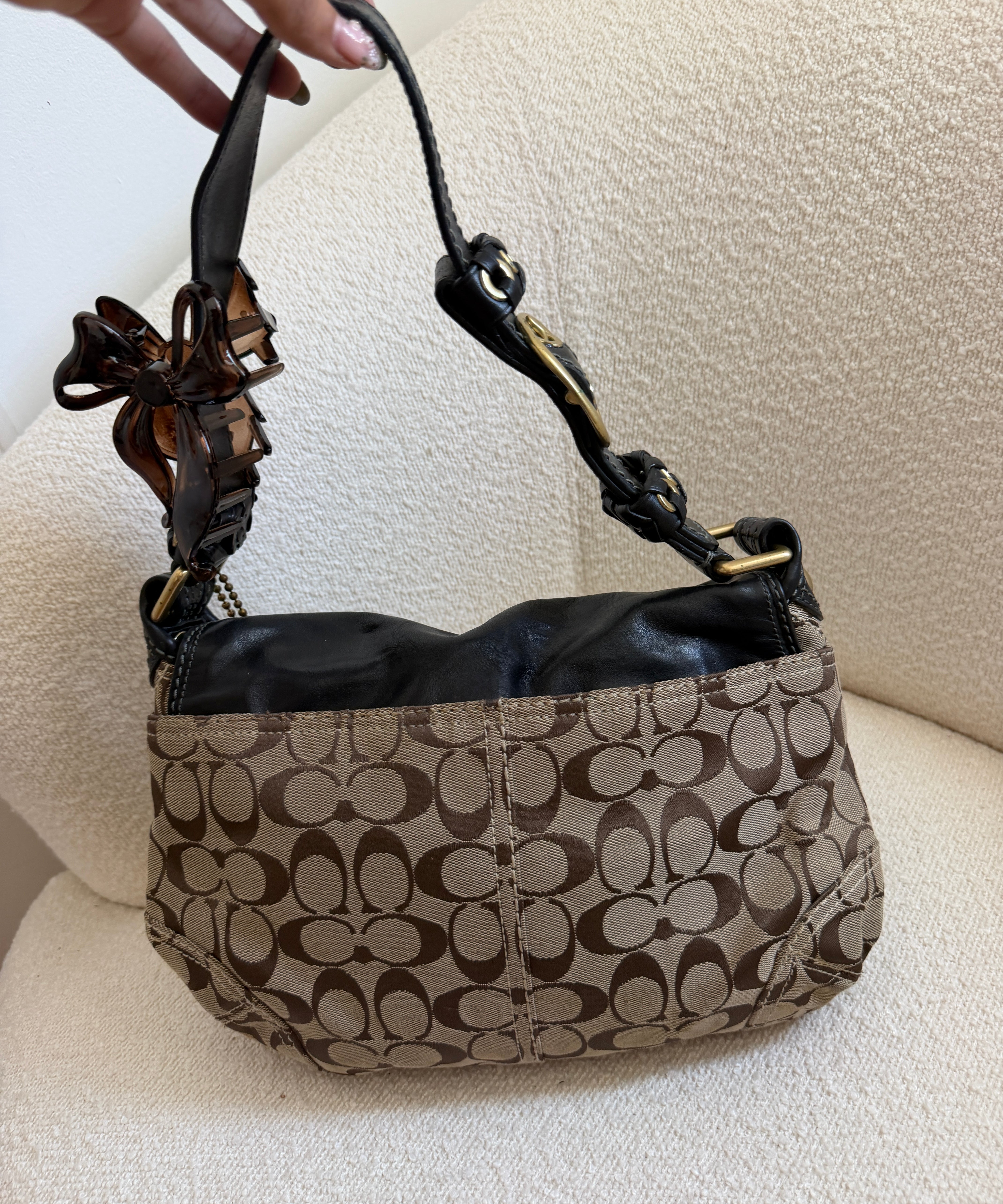 Brown Coach Soho Bleeker Bag