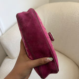 Coach Hot Pink Canvas Demi Hamptons Buckle Bag