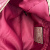 Coach Pink Floral Print Maggie Bag