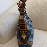 Coach Denim Signature Medium Carly Bag