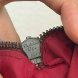 Burgundy Dior Diorrisimo Hobo Shoulder Bag