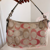 Coach Pink Optic Kristen Shoulder Bag