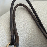 Fendi Tobacco Canvas Zucca Chef Large Shoulder Bag