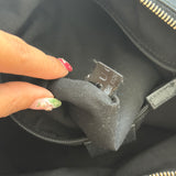 Black Gucci D-Ring Abbey Large Shoulder Bag