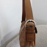 Coach Tan Double Pocket Soho Bag